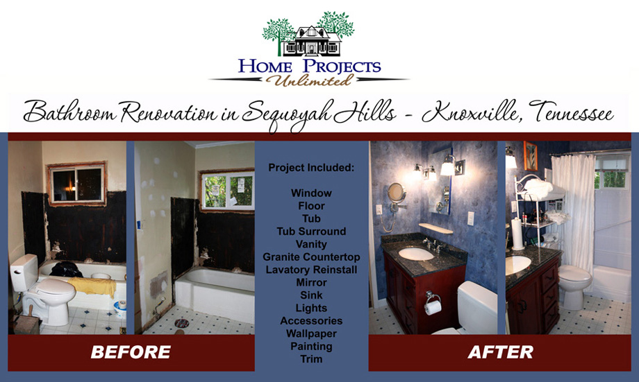 Bath Renovation in Sequoyah Hills